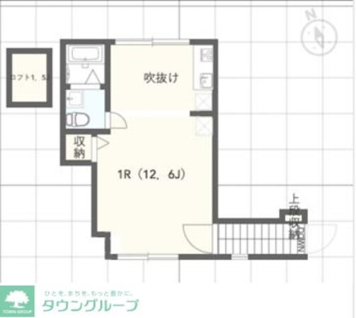 リヴァティ田無の物件間取画像